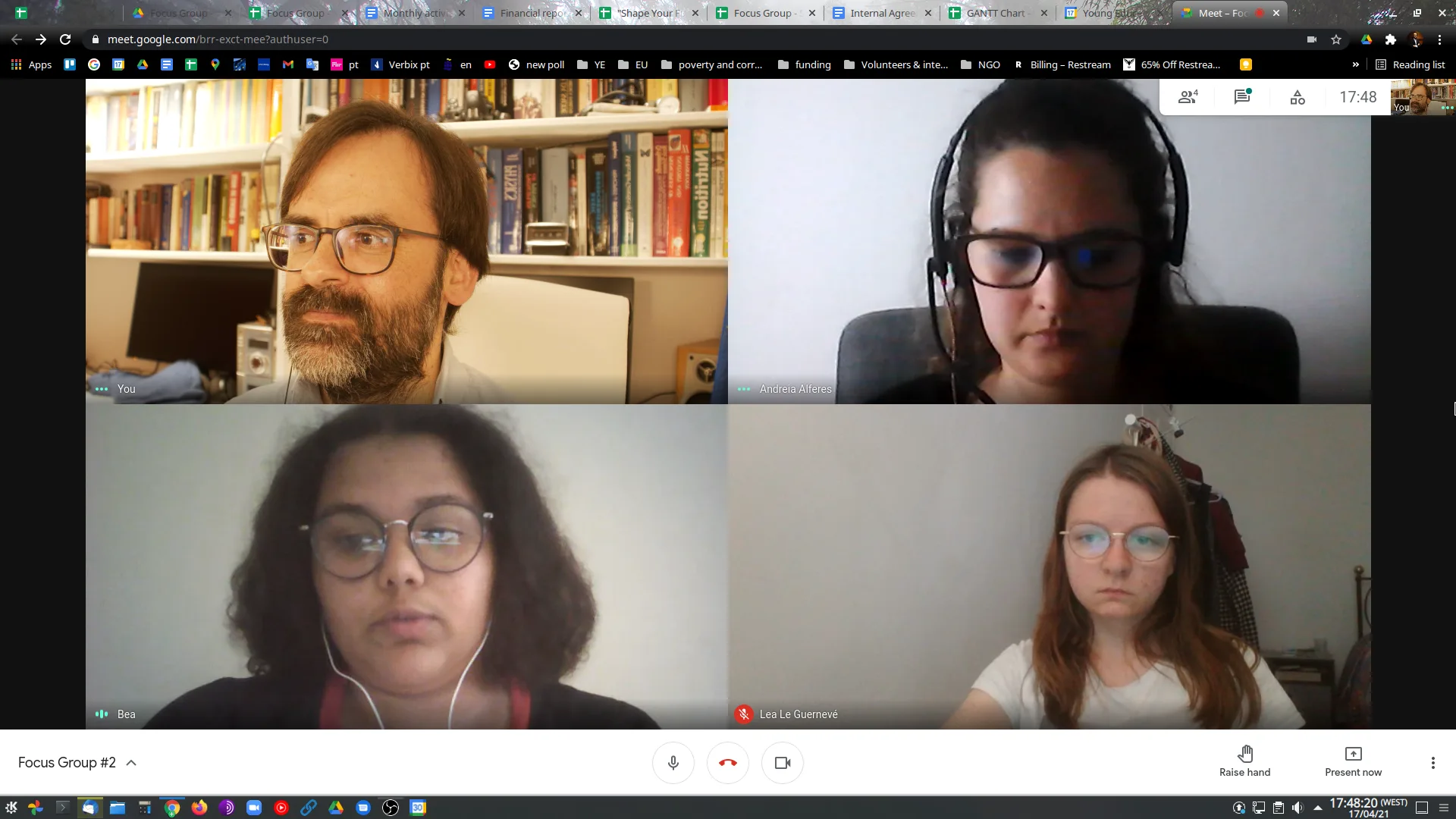 The situation of the pandemic and the activities carried out online, analyzed by the Portuguese partners